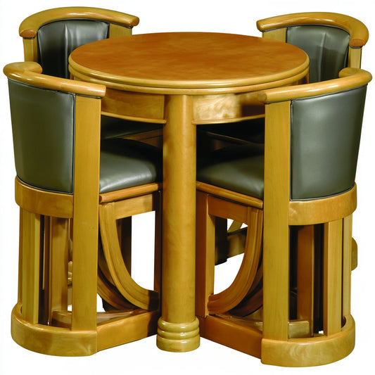 Eettafel van hout, kleur lichtbruin
